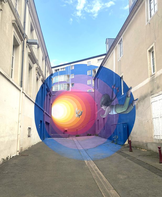 La fresque « Rabbit Hole » de Seth