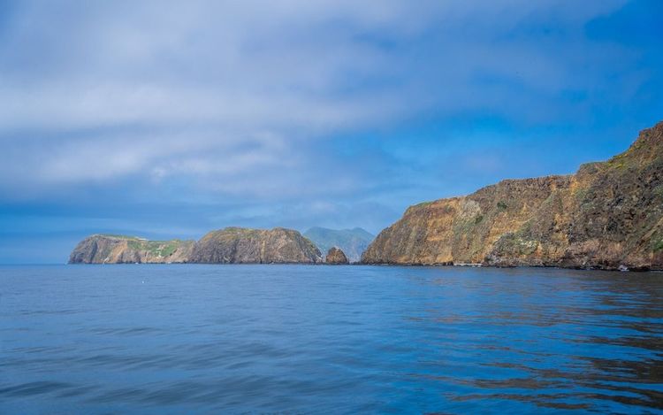 Ile d'Anacapa au large des côtes normandes