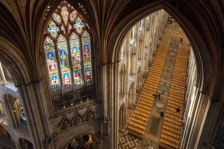 Intérieur de Ely Cathedral, Angleterre