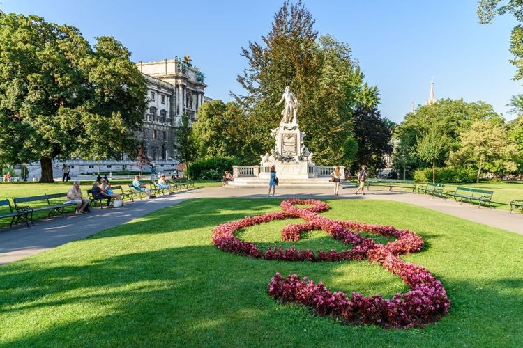 Jardins du Burggarten, Vienne