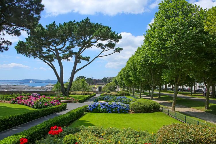 Jardins publics du Cours Dajot, Brest