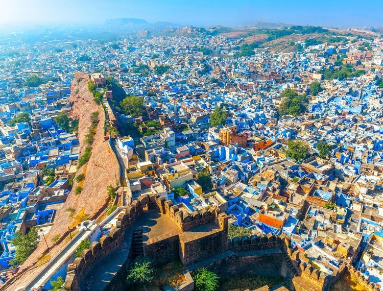 Cinquante nuances de bleu à Jodhpur ©Vladimir Sklyarov/123RF