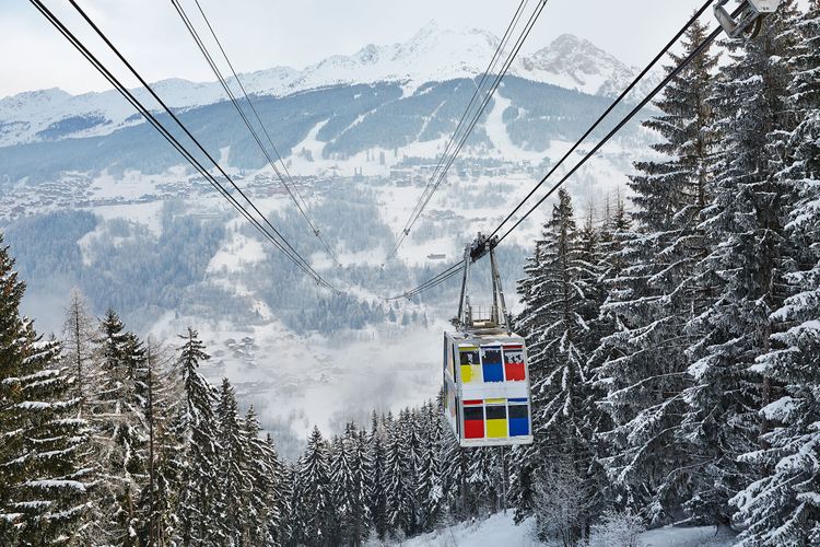 La Vanoise Express, die Seilbahn zwischen La Plagne und Les Arcs