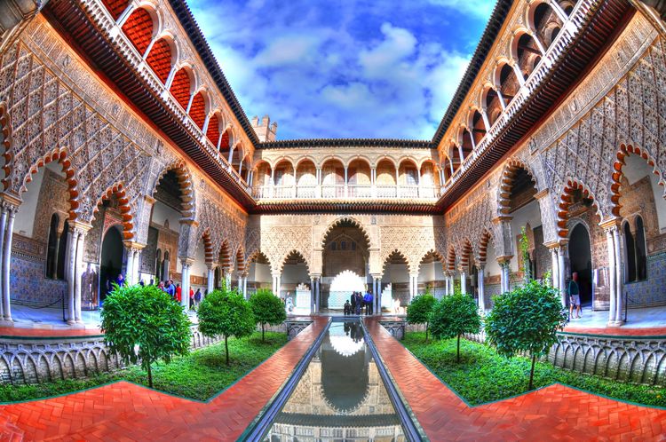 L'Alcazar de Séville, Espagne