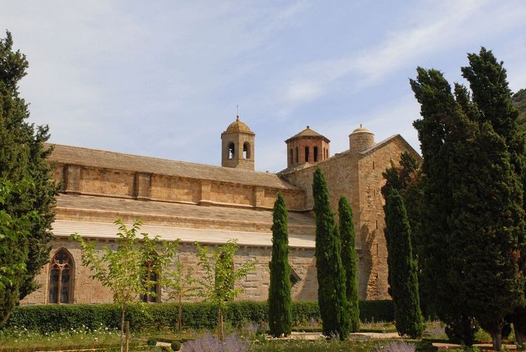 L'abbaye de Fontfroide dans l'Aude