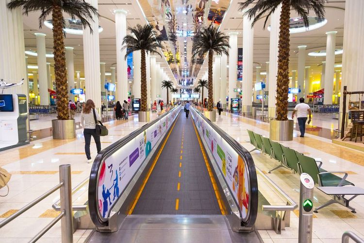 L'aéroport de Dubaï, Émirats arabes unis