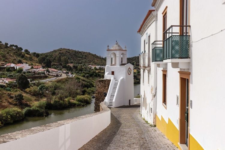 L'ancien village de Mértola au Portugal