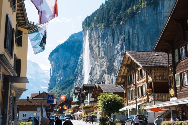L'architecture traditionnelle de Lauterbrunnen