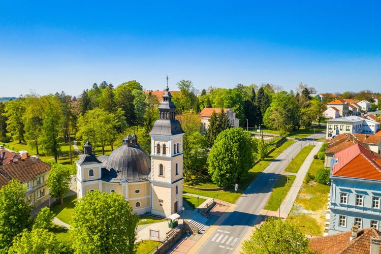L'église catholique de Daruvar