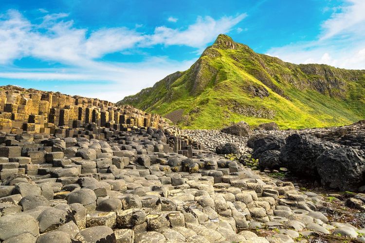 La Chaussée des Géants en Irlande