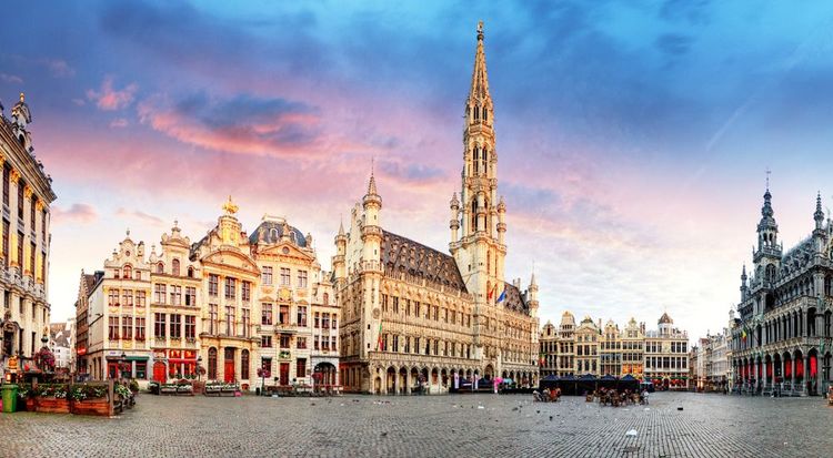 La Grand-Place de Bruxelles.