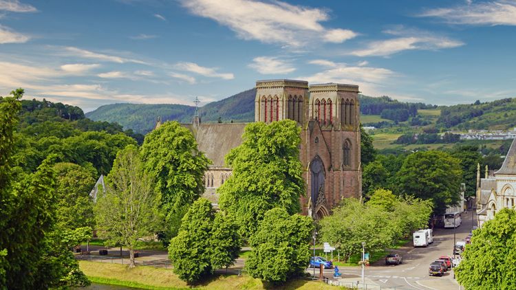 La cathédrale d'Inverness