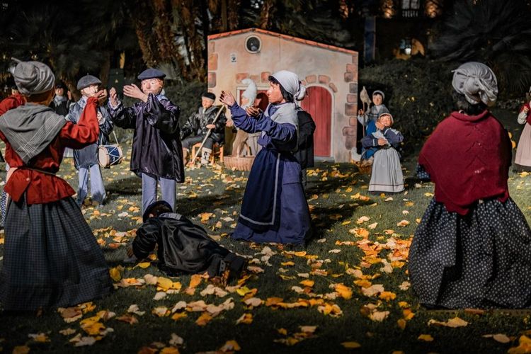 La crèche géante à Saint-Sébastien