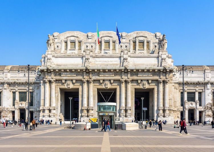 La gare centrale de Milan