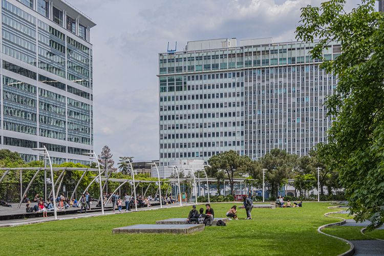 La jardin Atlantique.