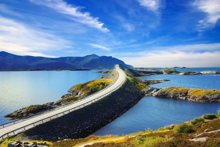 La route de l'Atlantique, Norvège
