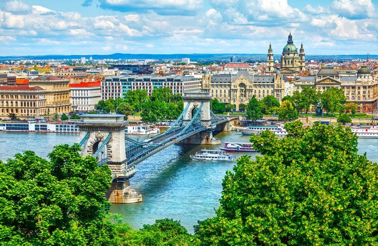 La ville de Budapest, Hongrie