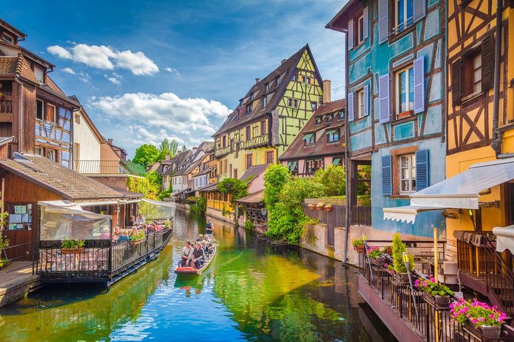 La ville historique de Colmar en France