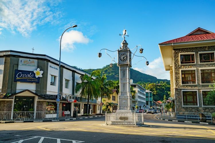 La ville de Victoria aux Seychelles