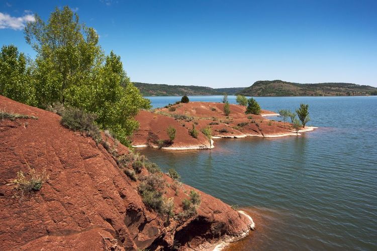 Lac du Salagou dans l'Hérault