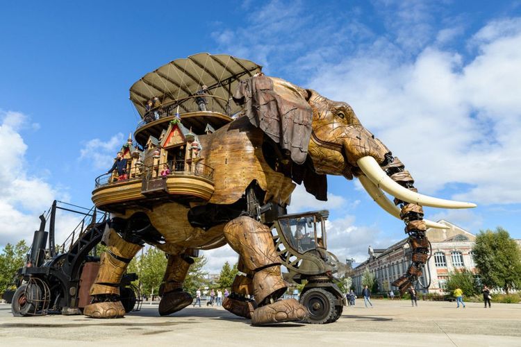 Le Grand Eléphant des Machines de l'Ile à Nantes