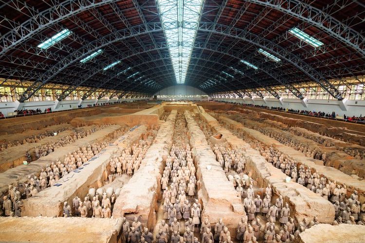 Le Mausolée de l'Empereur Qin