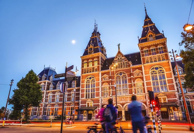 Le Rijks museum à Amsterdam