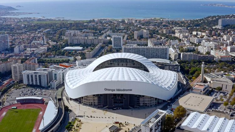 Le Vélodrome de Marseille en France