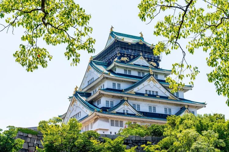Le château d'Osaka