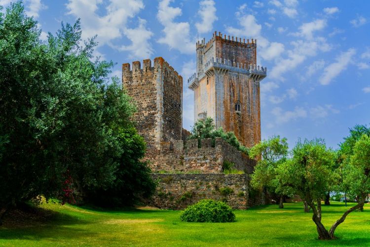 Le château de Beja au Portugal