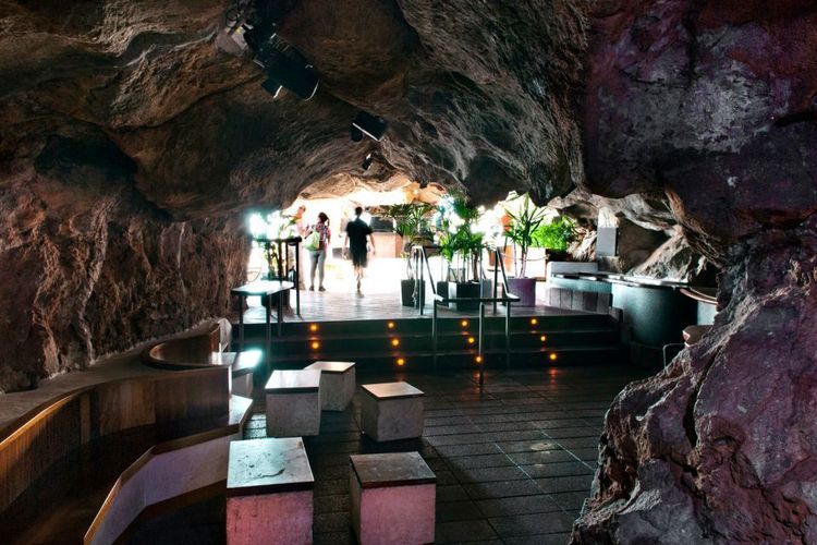 Le dancefloor de la grotte. C. Hiltgen - Easyvoyage 2015