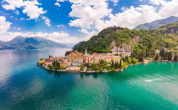 Le lac de Côme en Italie
