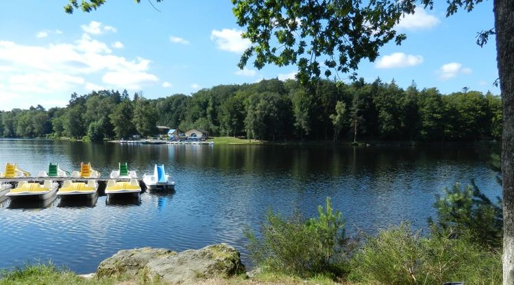Le lac des Settons, Bourgogne, France