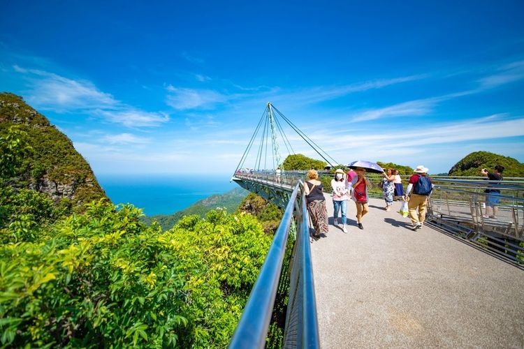 Le pont Langkawi Sky, Malaisie