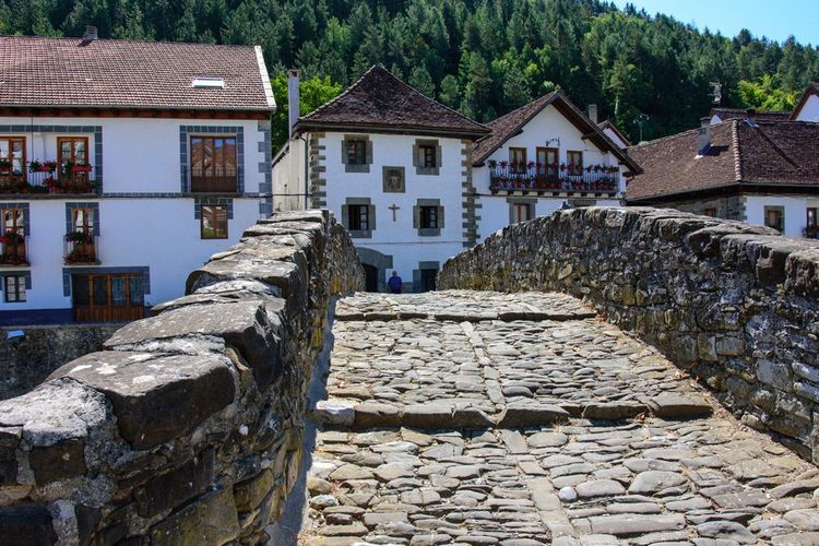Le pont en pierre d'Ochagavia.