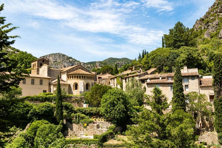 Le village médiéval de Saint-Guilhem-le-Désert.