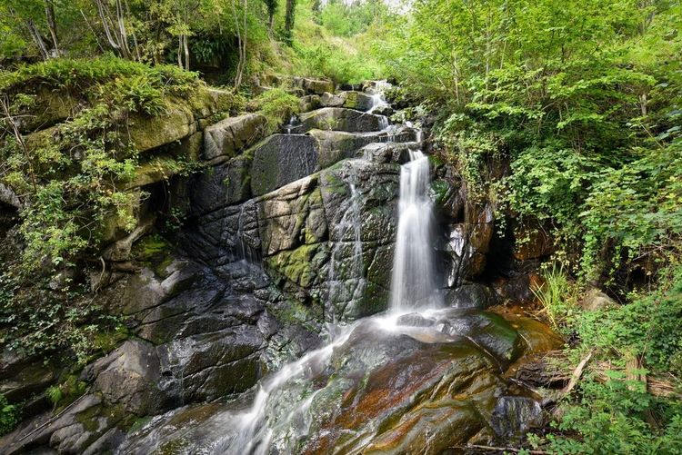 Les chutes d'eau de la Canche, Morvan, Bourgogne, France