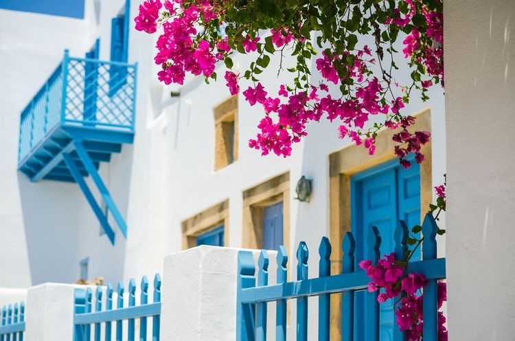 Le abitazioni tradizionali dell'isola di Astypalea, Grecia