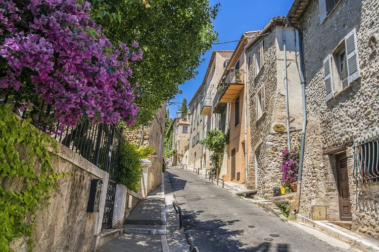 Les ruelles du Haut-de-Cagnes, France