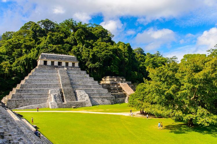 Les ruines de Palenque, Mexique