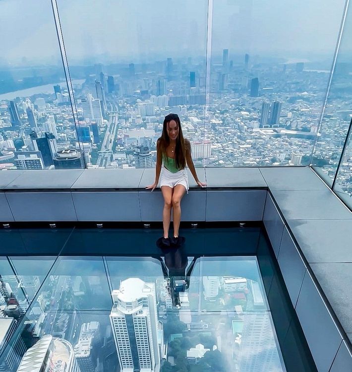 Plateforme de la tour Mahanakhon à Bankgok