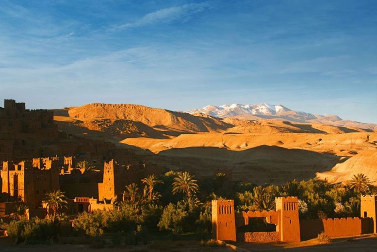 Massif de l'Atlas au Maroc