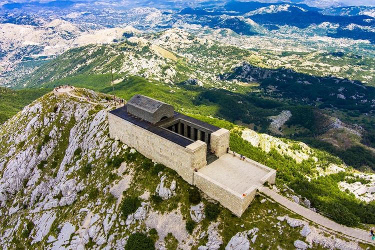 Mausolée de Negosh sur le mont Lovcen