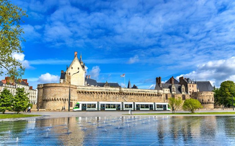 Miroir d'eau à Nantes