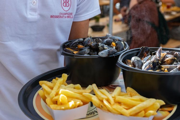 Les moules frites font fureur à chaque Braderie !