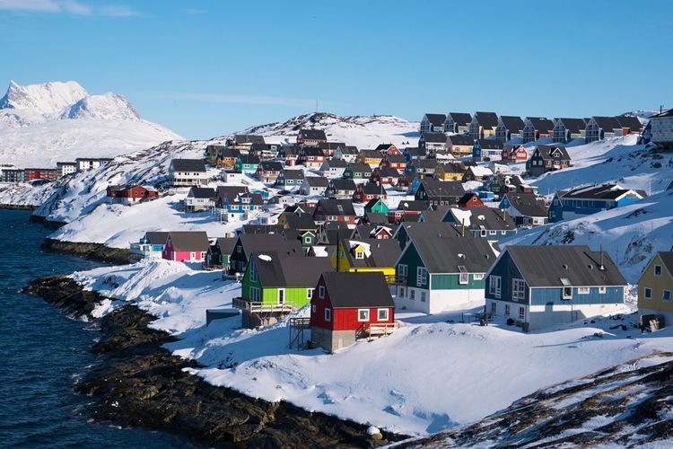 Nuuk la capitale du Groenland
