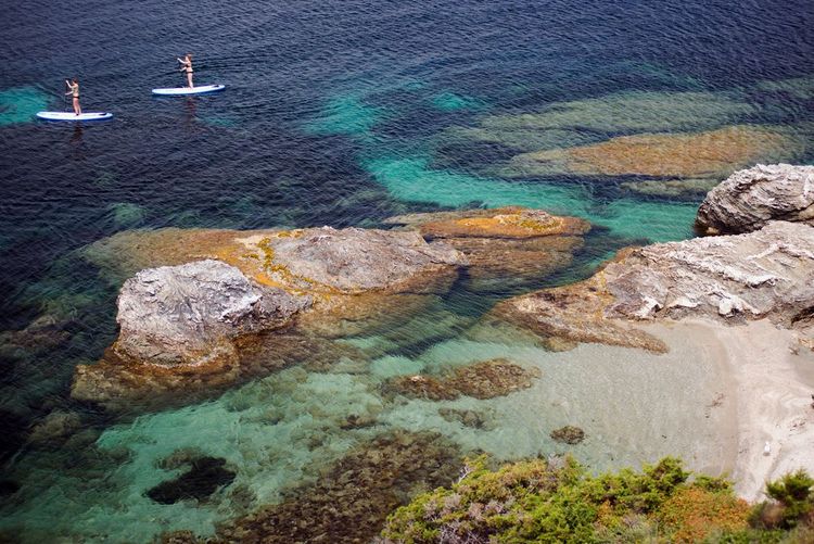 Paddle autour de l'île des Embiez