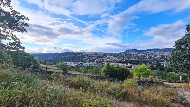 Le panorama depuis les plateaux du Larzac
