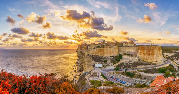 Panorama de la Citadelle de Bonifacio 