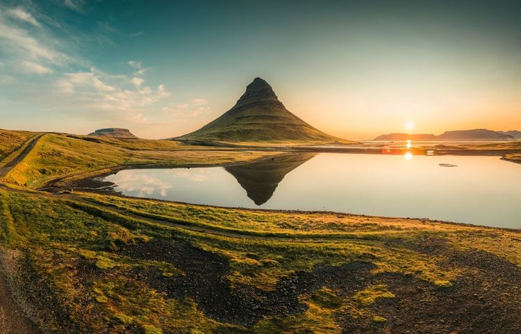 Paysage naturel en Islande